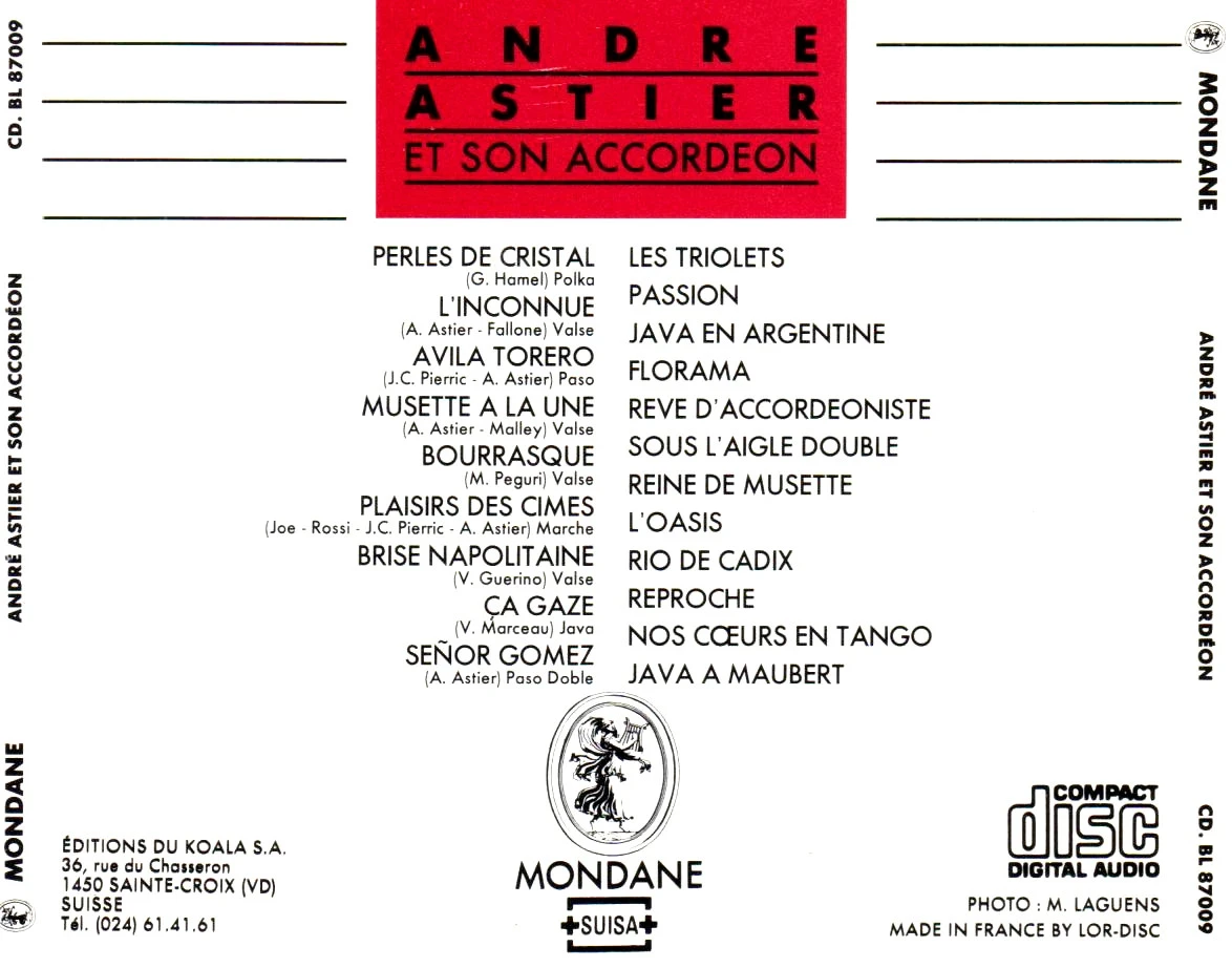 🏫 André Astier et son accordéon – het Zwitserse schatje uit de jaren 80 om te grijpen ! – photo 2